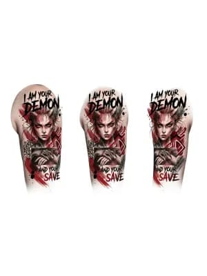 Тату эскиз: Demon