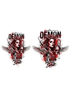 Тату эскиз: Demon