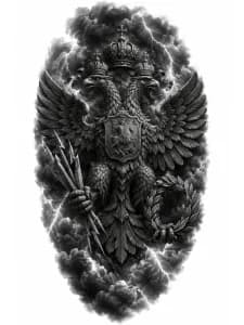 Орёл тату эскиз
