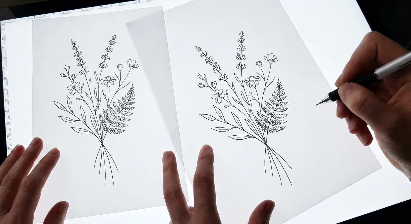 Минимализм цветы