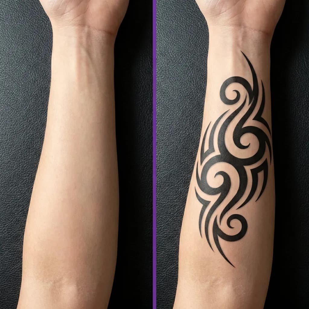 До и после примерки