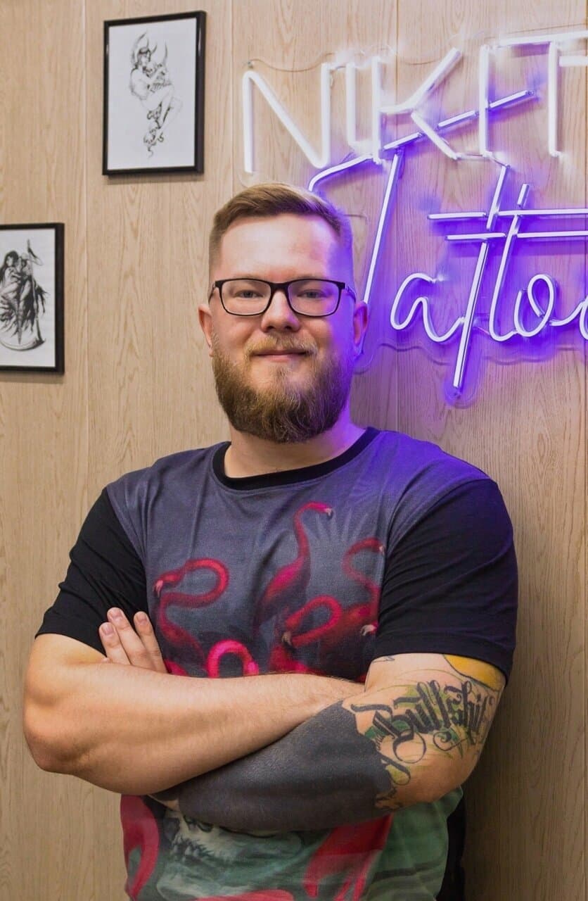 Тату-мастер Дмитрий Nandor Никитин