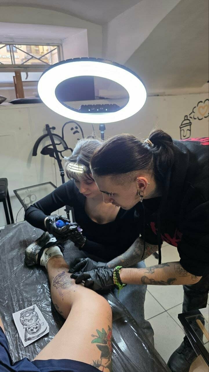 Golden Fox tattoo