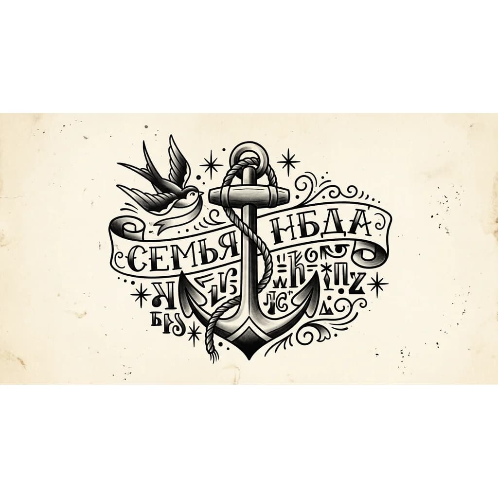 Тату эскиз: Хочу чтобы татуировка была абстракцией,где буквы и слова будут размазаны и было не понятно