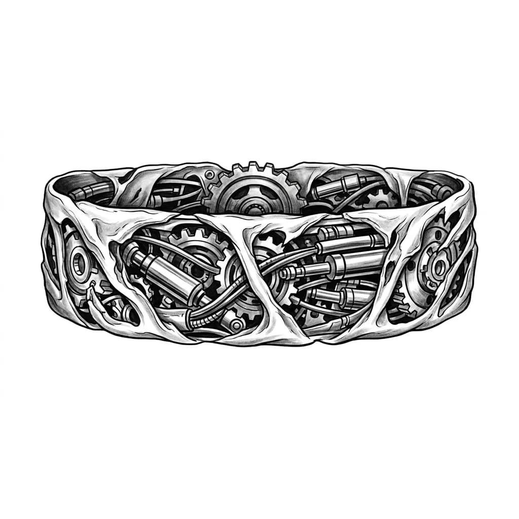 тату браслет 