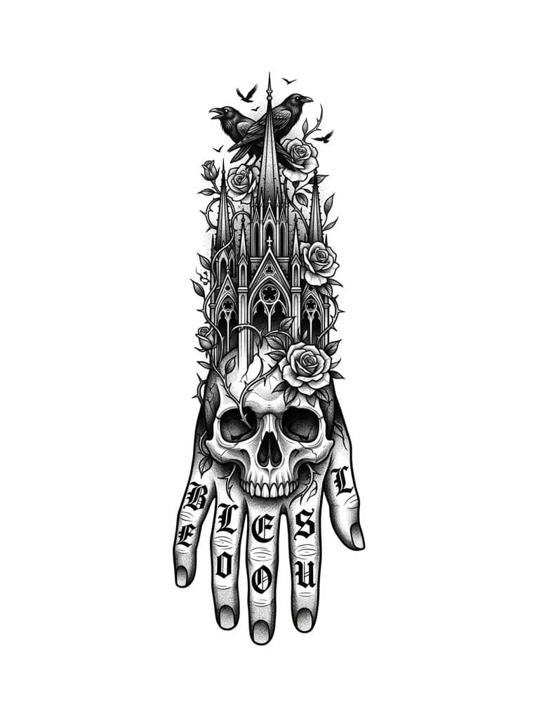 Нужны буквы на пальцы 