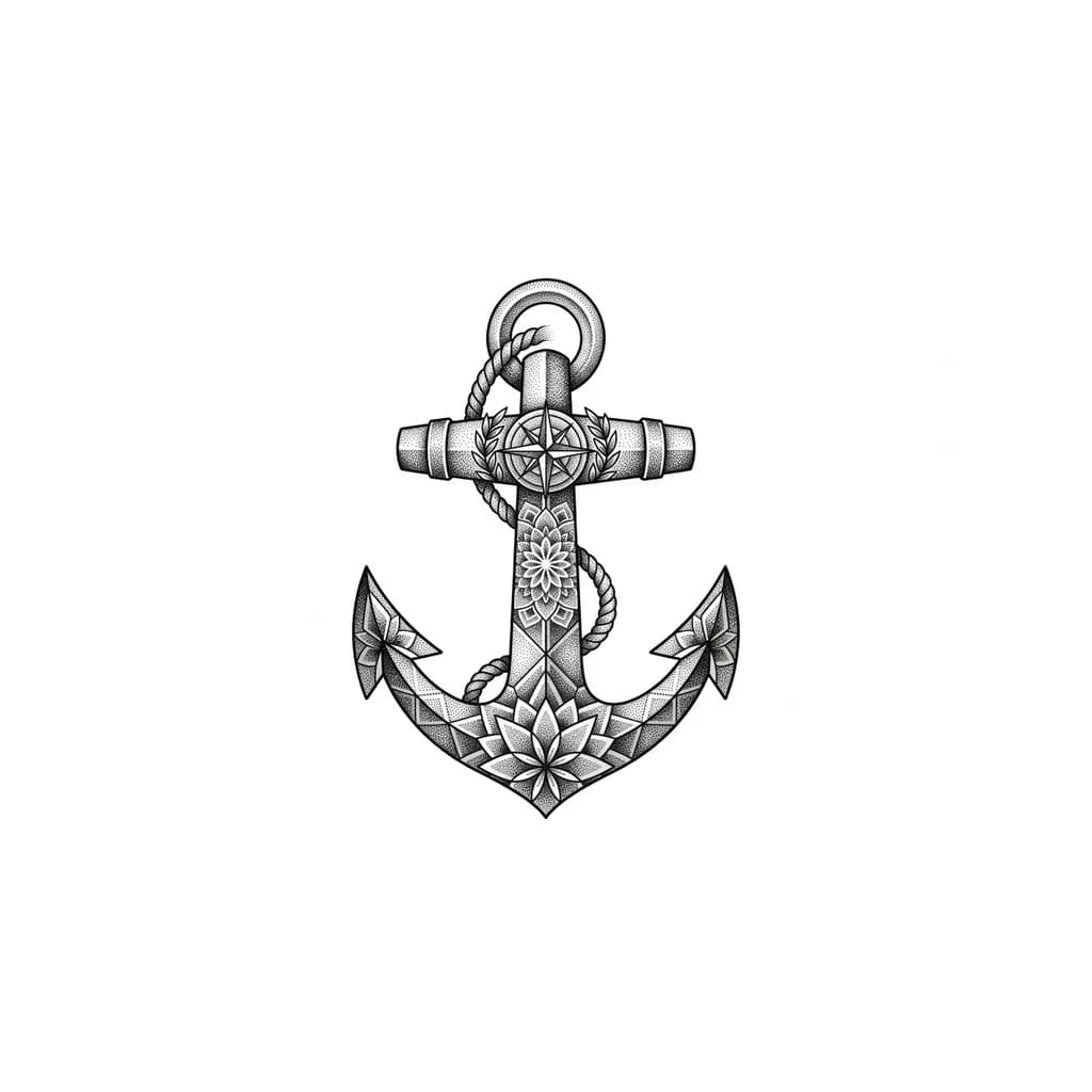 якорь в технике дотворк