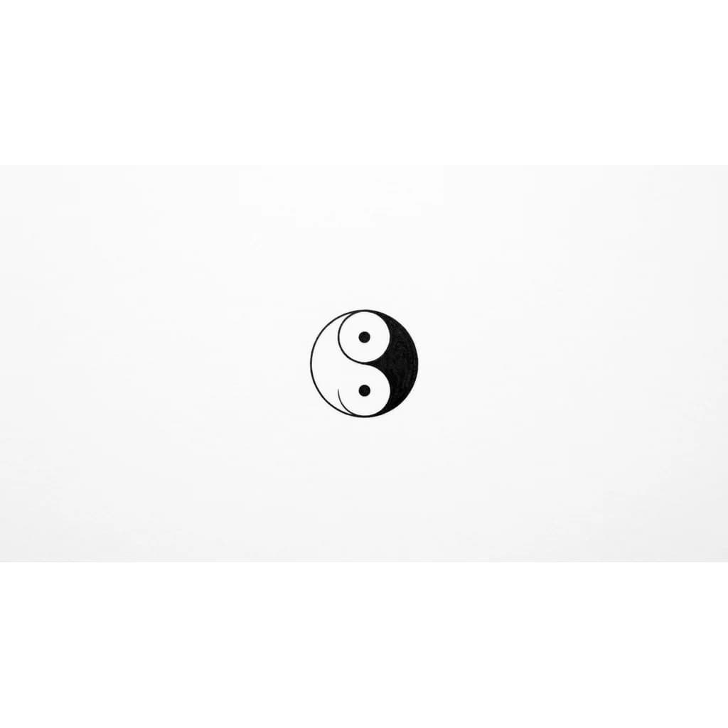 инь-янь маленький простой