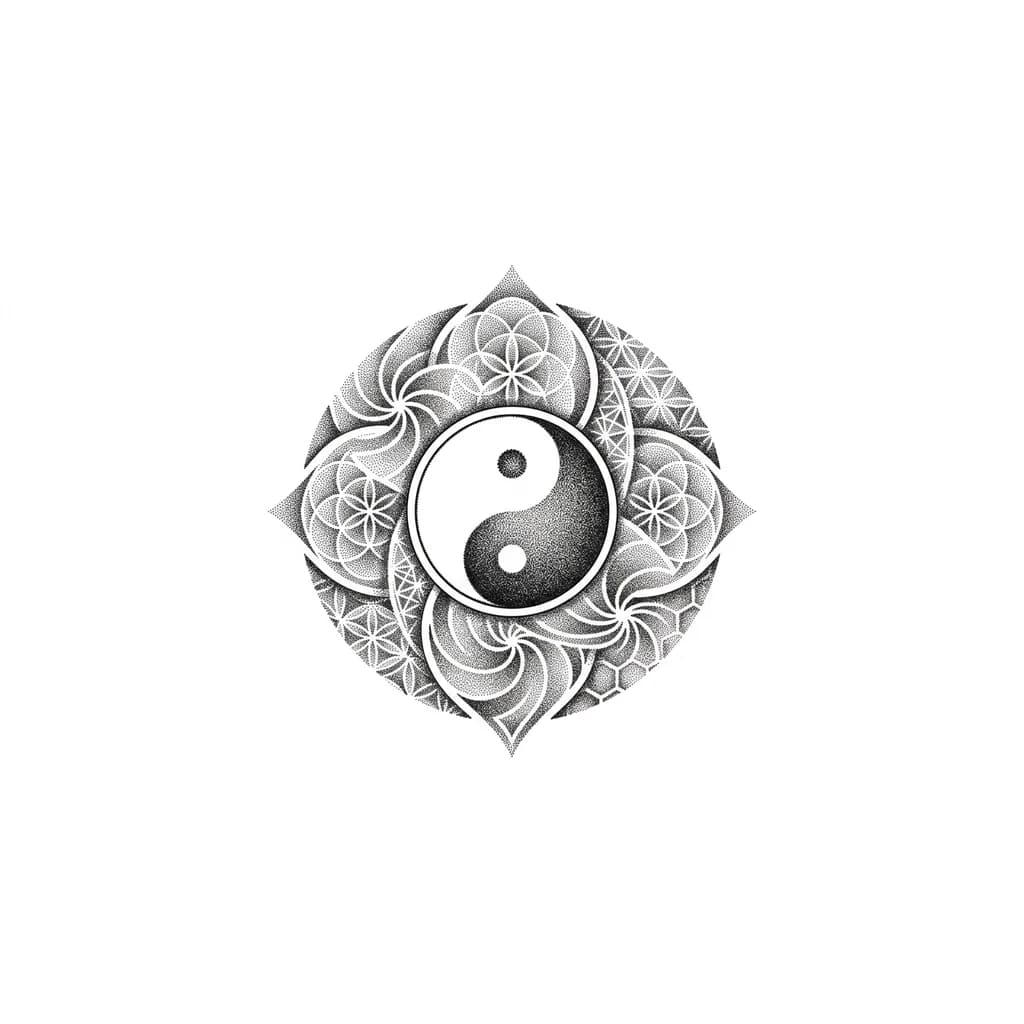 инь-янь дотворк