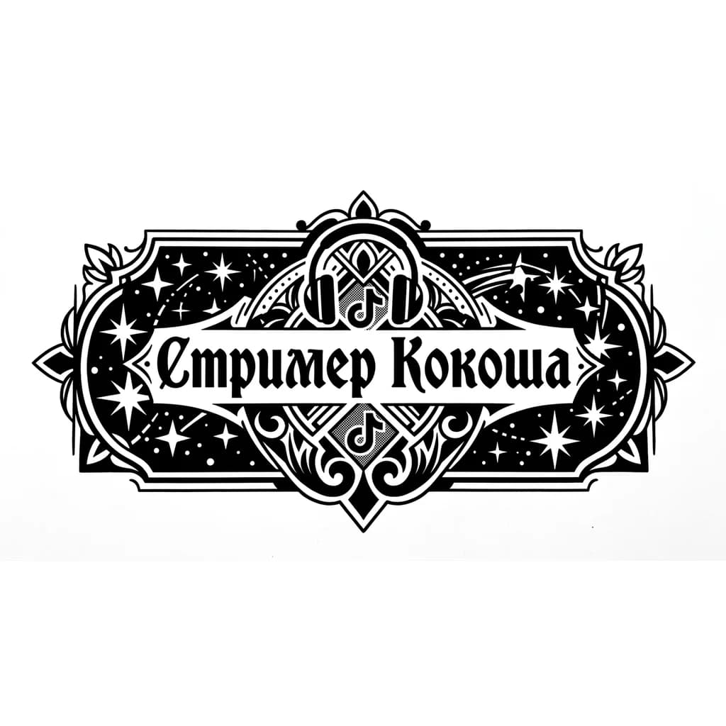 Тату эскиз: Звездное небо , ТикТок ,