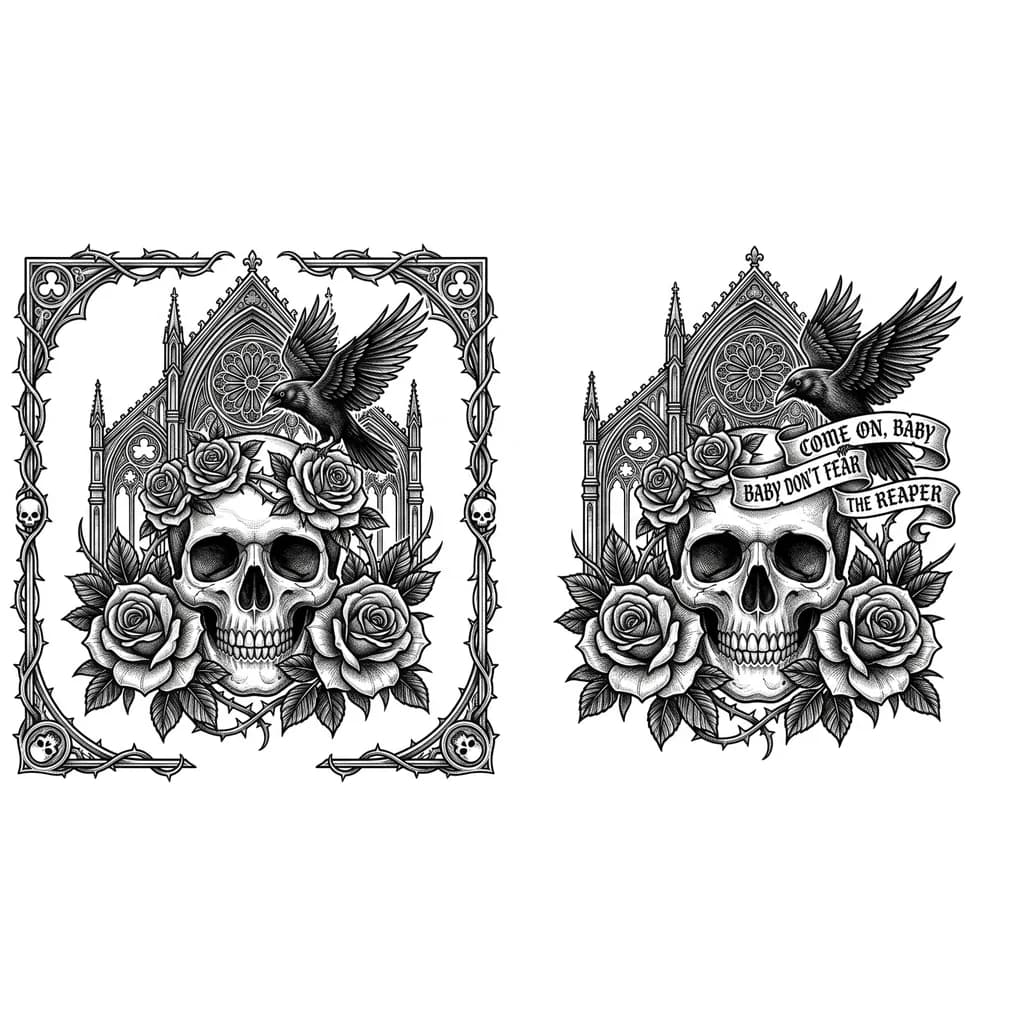 Тату эскиз: Надпись