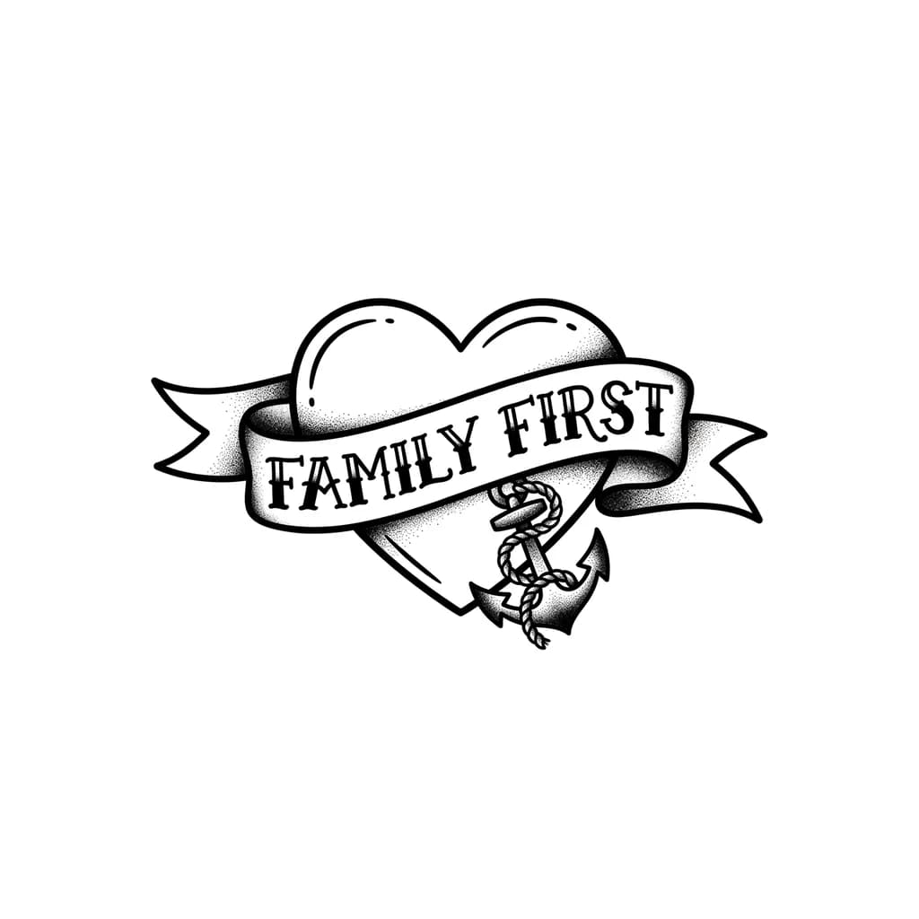 Тату эскиз: Маленькая татуировка сердца на запястье в минимализме