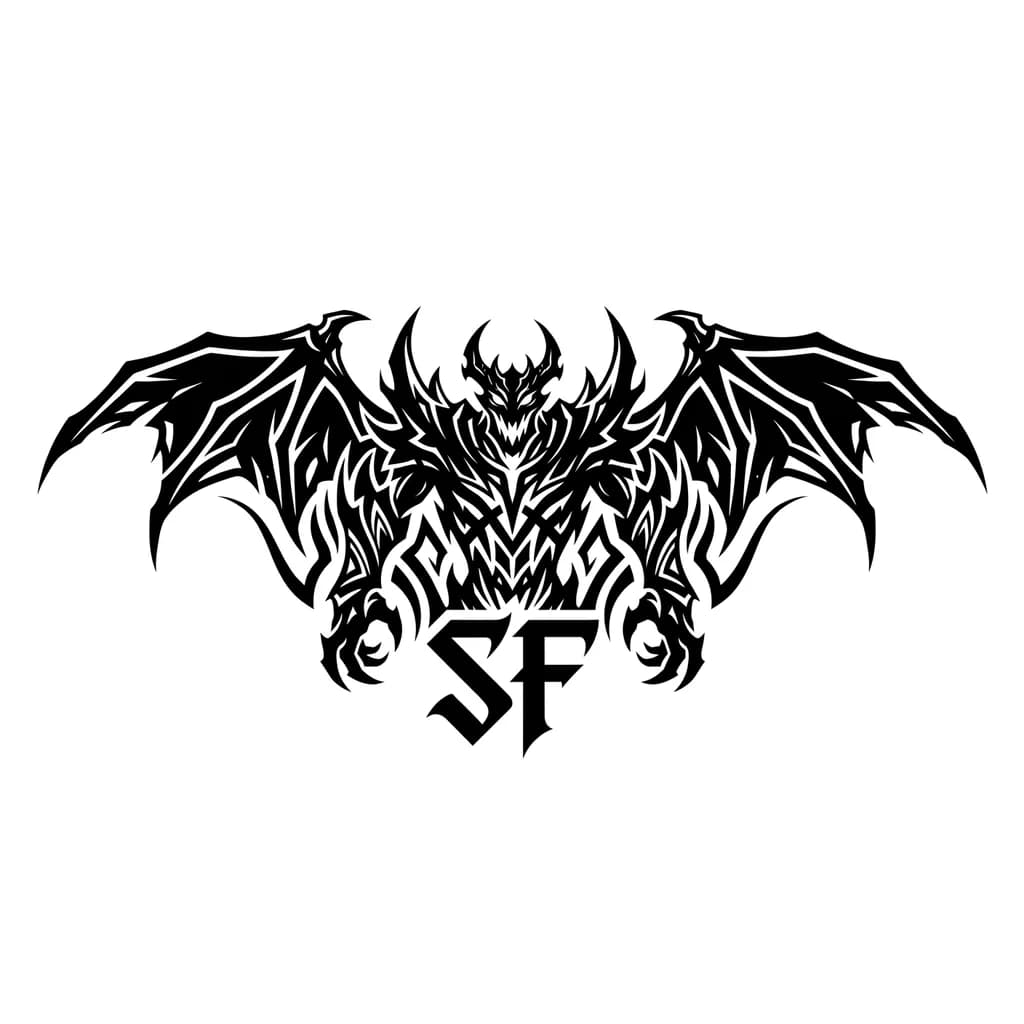 Тату эскиз: shadow fiend 