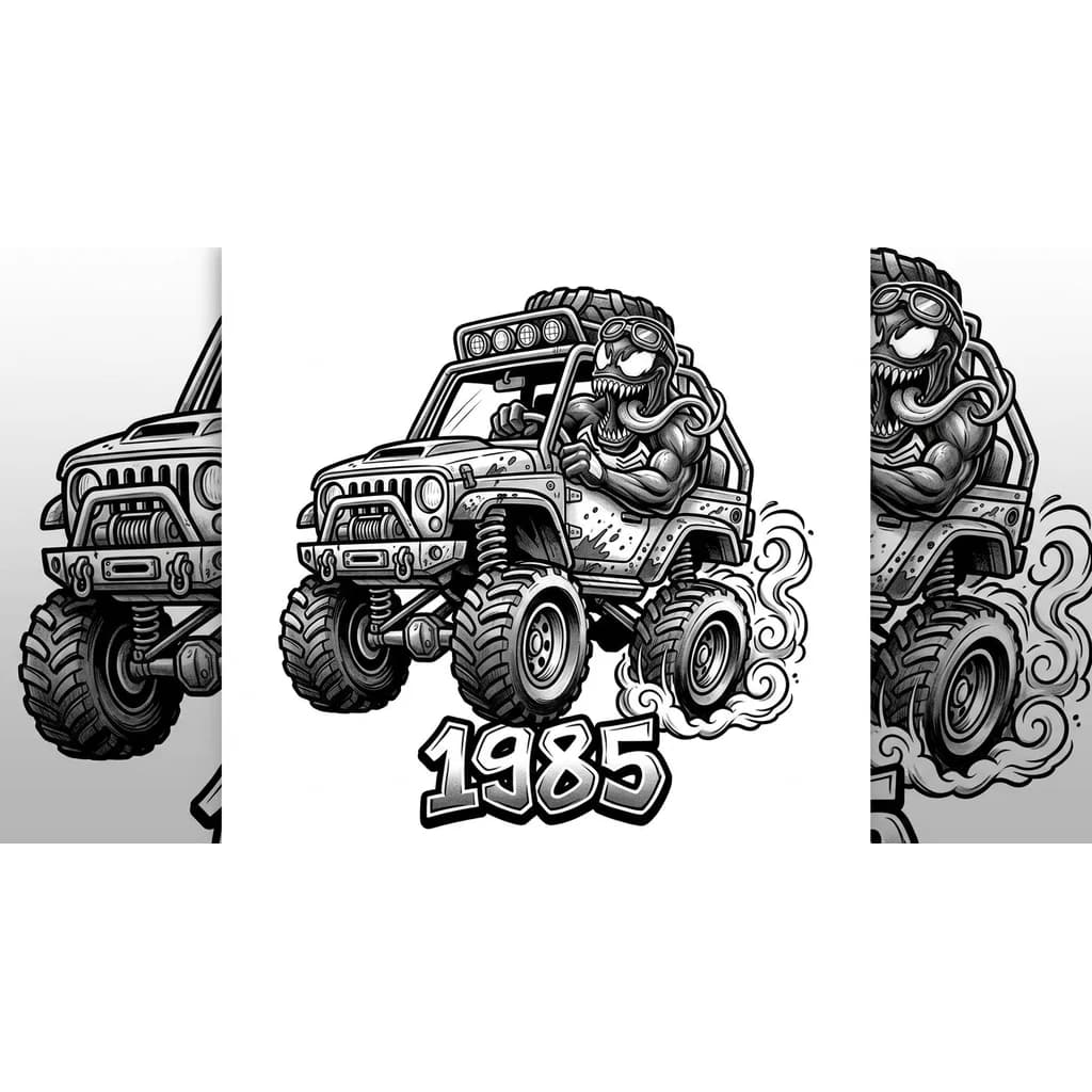 Тату эскиз: Симпсоны
  Марвел 
Off-road веном