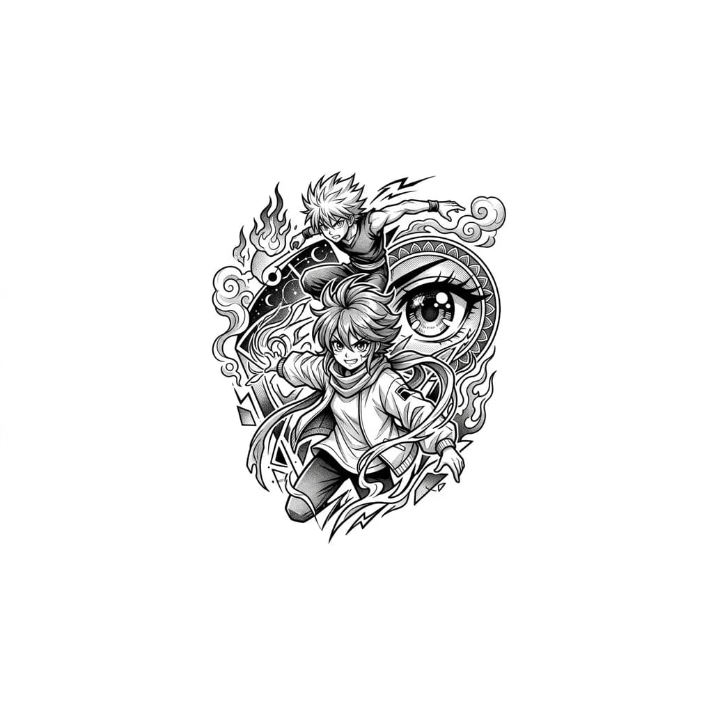 Тату эскиз: Глаз
