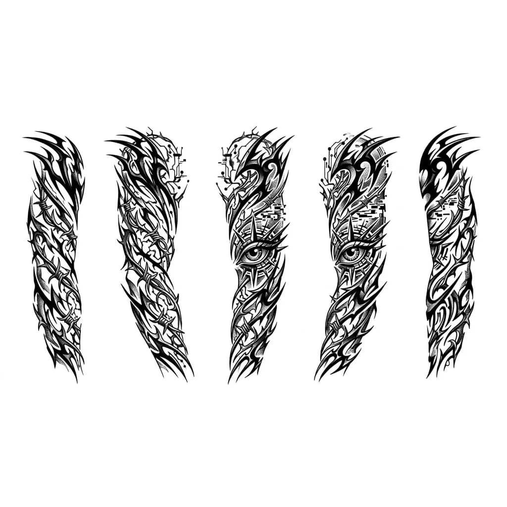 Тату эскиз: Детальный глаз