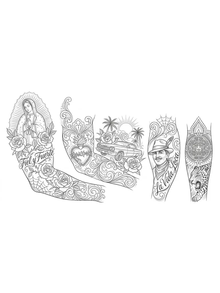 Тату эскиз: Легкая и воздушная тату, для мужчины, больше светлых теней, можно добавить узор, или животных
