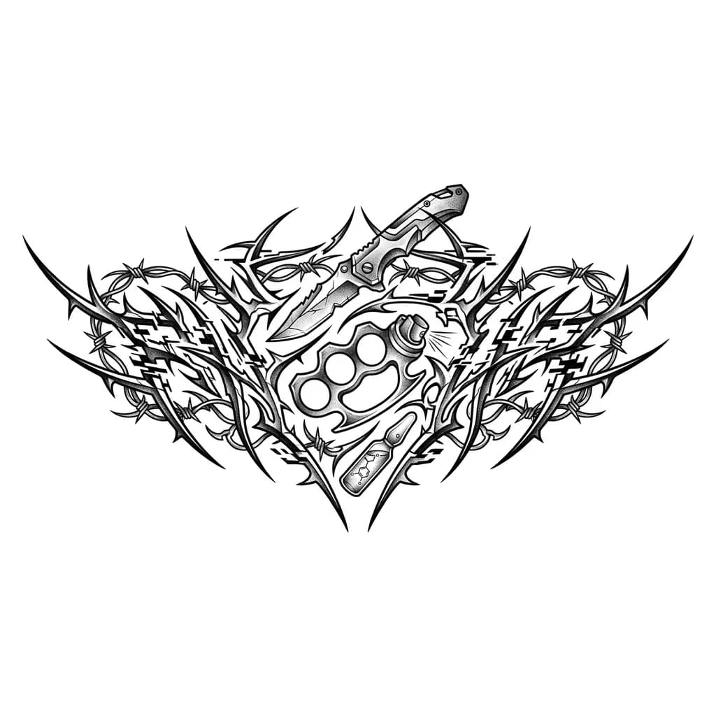 Нож, перцовый баллончик кастет и формула адреналина 