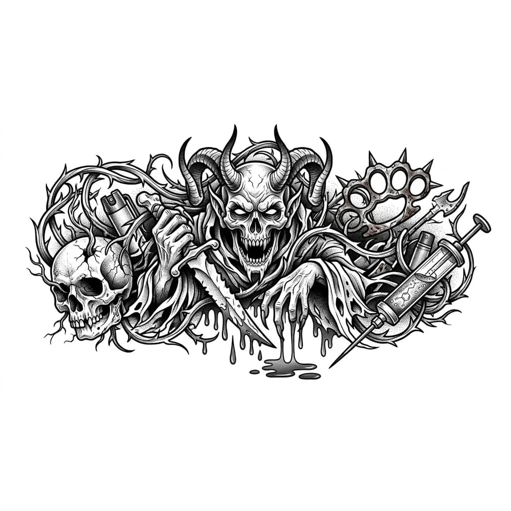 Нож, перцовый баллончик кастет и формула адреналина 