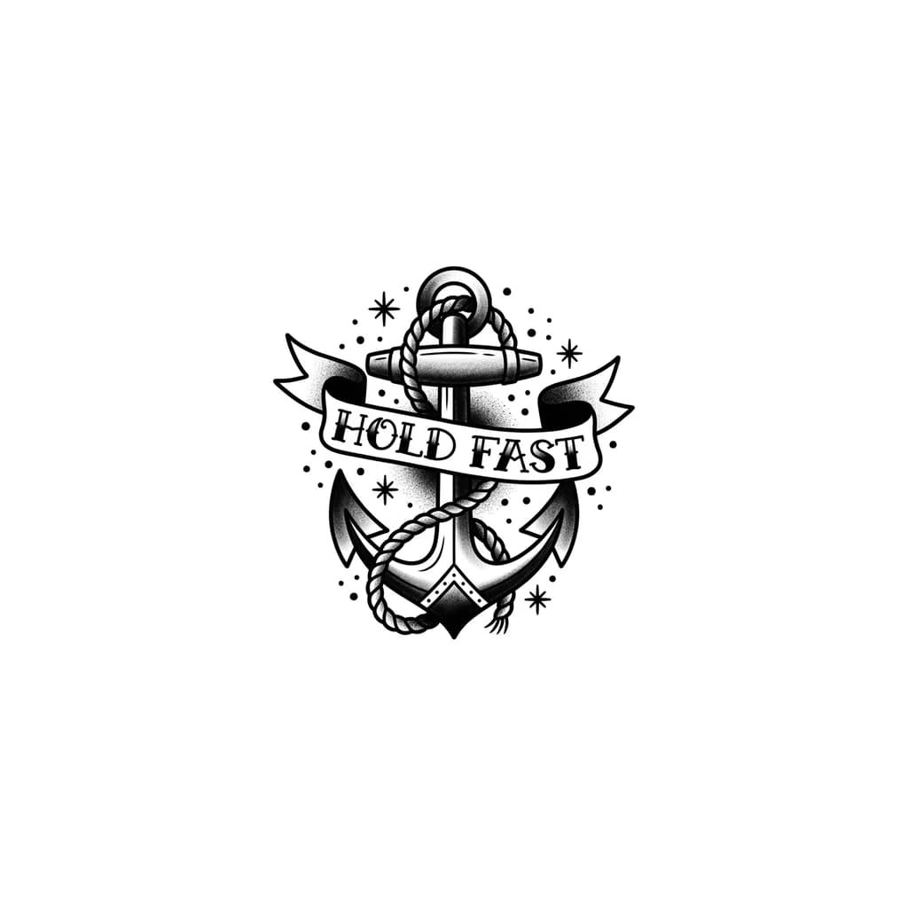 Тату эскиз: Томик для мужского плеча черная