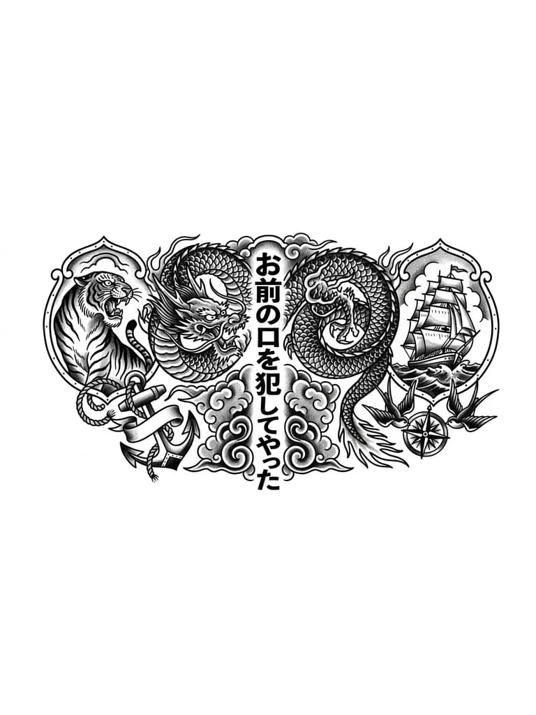 Тату эскиз: Сделай вертикальную надпись на позвоночнике 