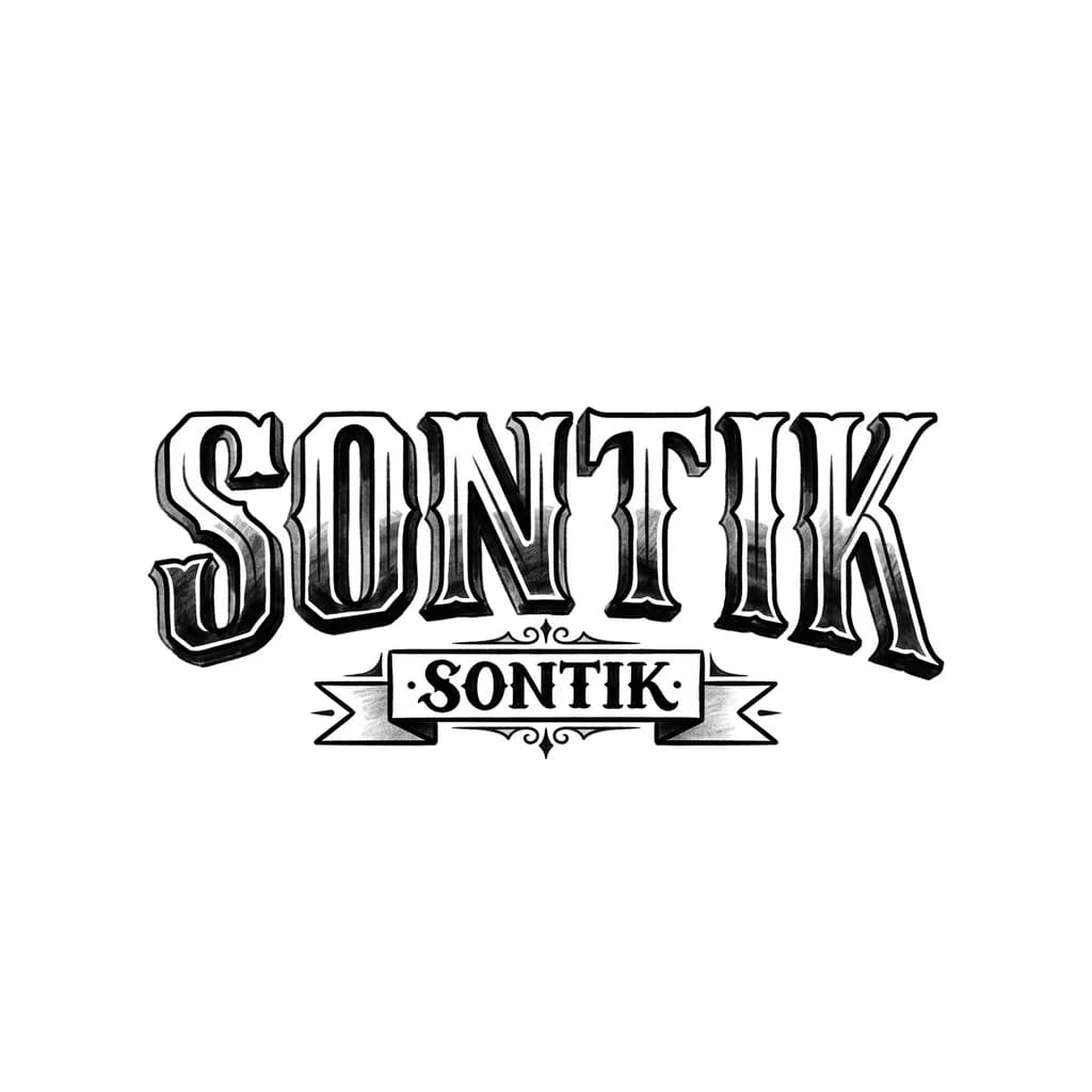 Тату эскиз: Просто текст
