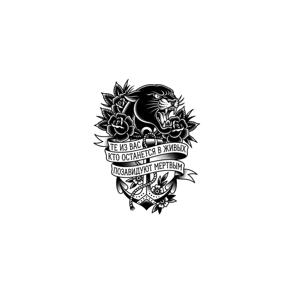 Тату эскиз: Тату на коленке 