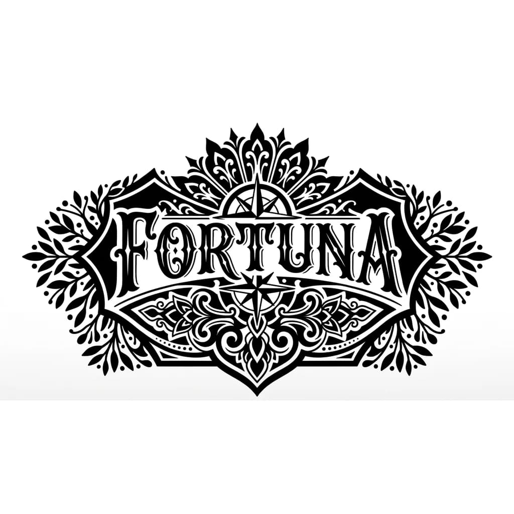 Тату эскиз: Надпись 