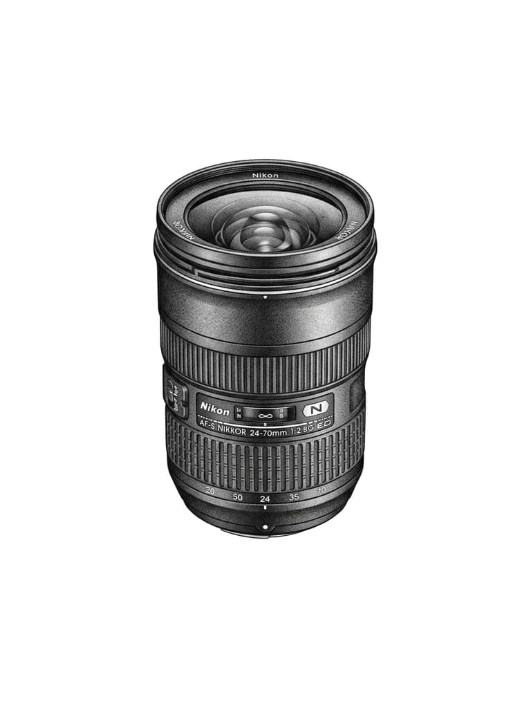 Тату эскиз: Обьектив фотоаппарата nikon ч/б сделай ракурс в 3/4