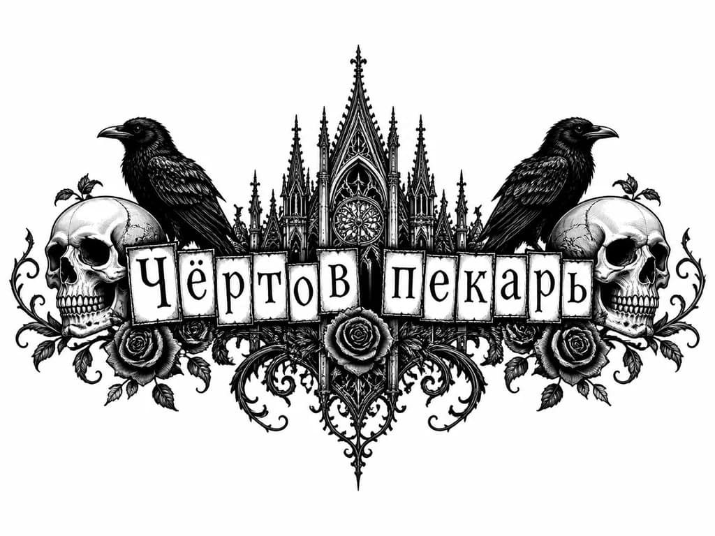 Тату эскиз: каждая буква должна быть в кривом прямоугольнке, и буквы будто бы нарисованы от руки
