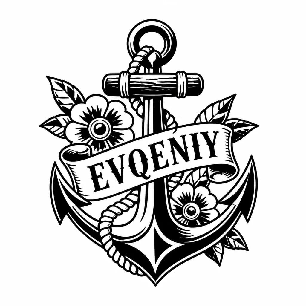 Тату эскиз: Evqeniy
