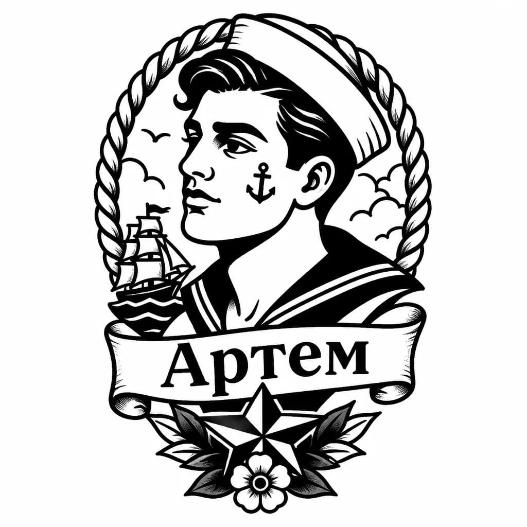 Тату эскиз: Тату в стиле Андеграунда 