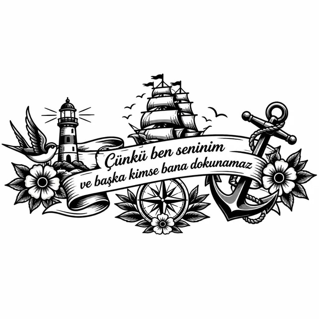 Тату эскиз: Эскиз тату красивым шрифтом
