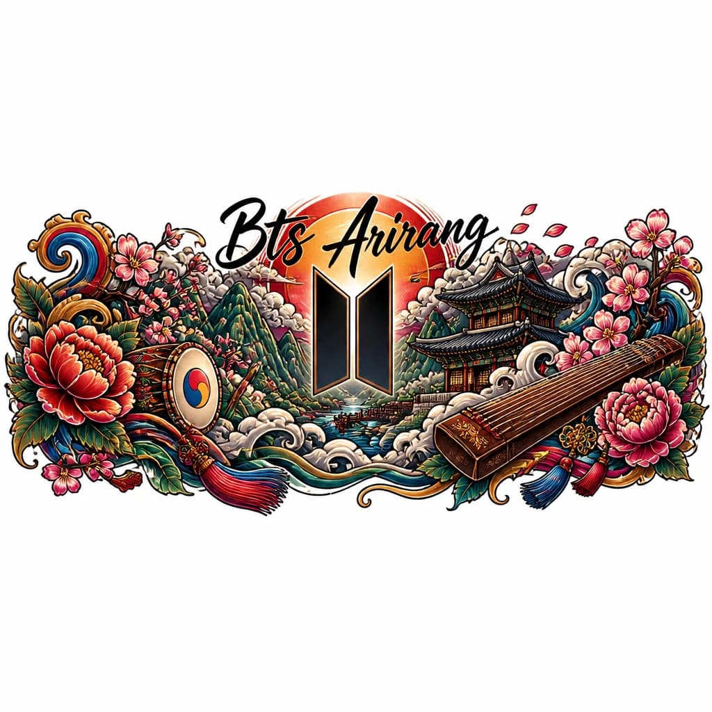 Тату эскиз: Bts Arirang 