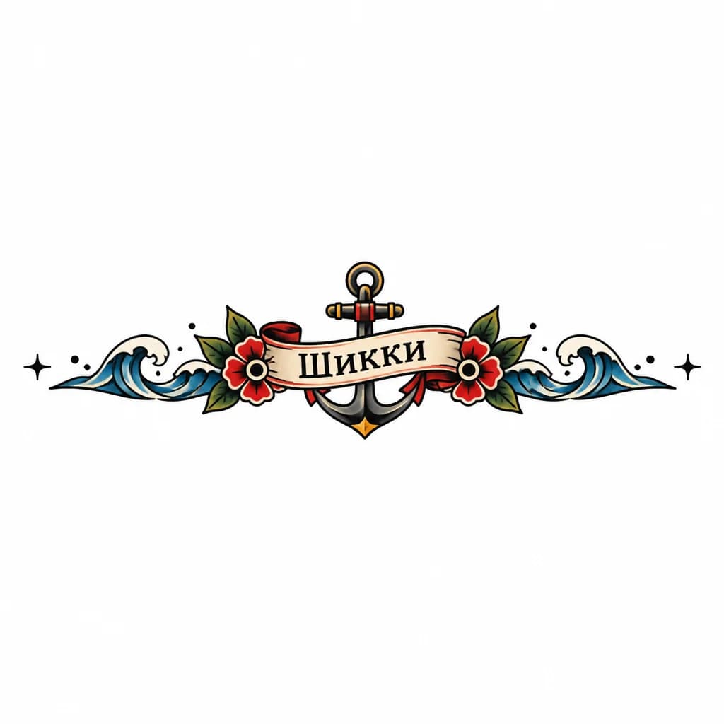 Тату эскиз: Шикки