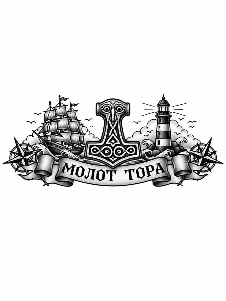 Тату эскиз: тату на руке