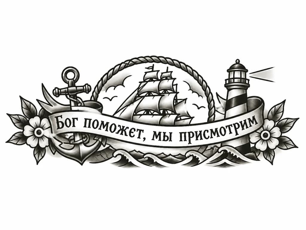 Тату эскиз: татуировка на предплечье, текст