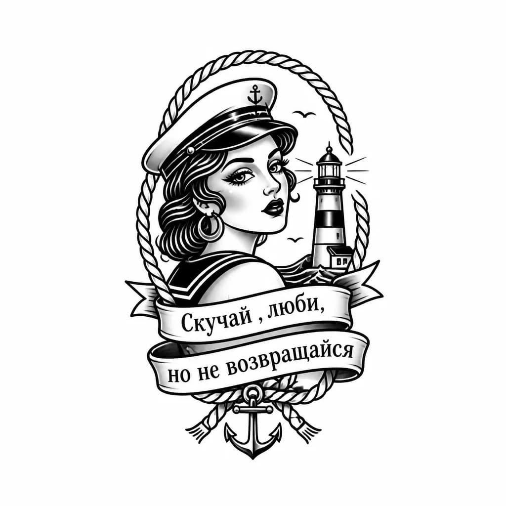Тату эскиз: Татуировка для девушки, креативная