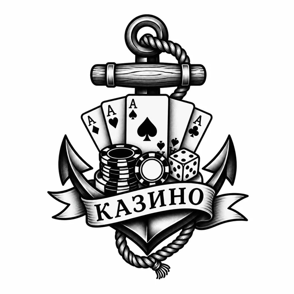 Тату эскиз: Придумай эскиз на икру к позывному казино
