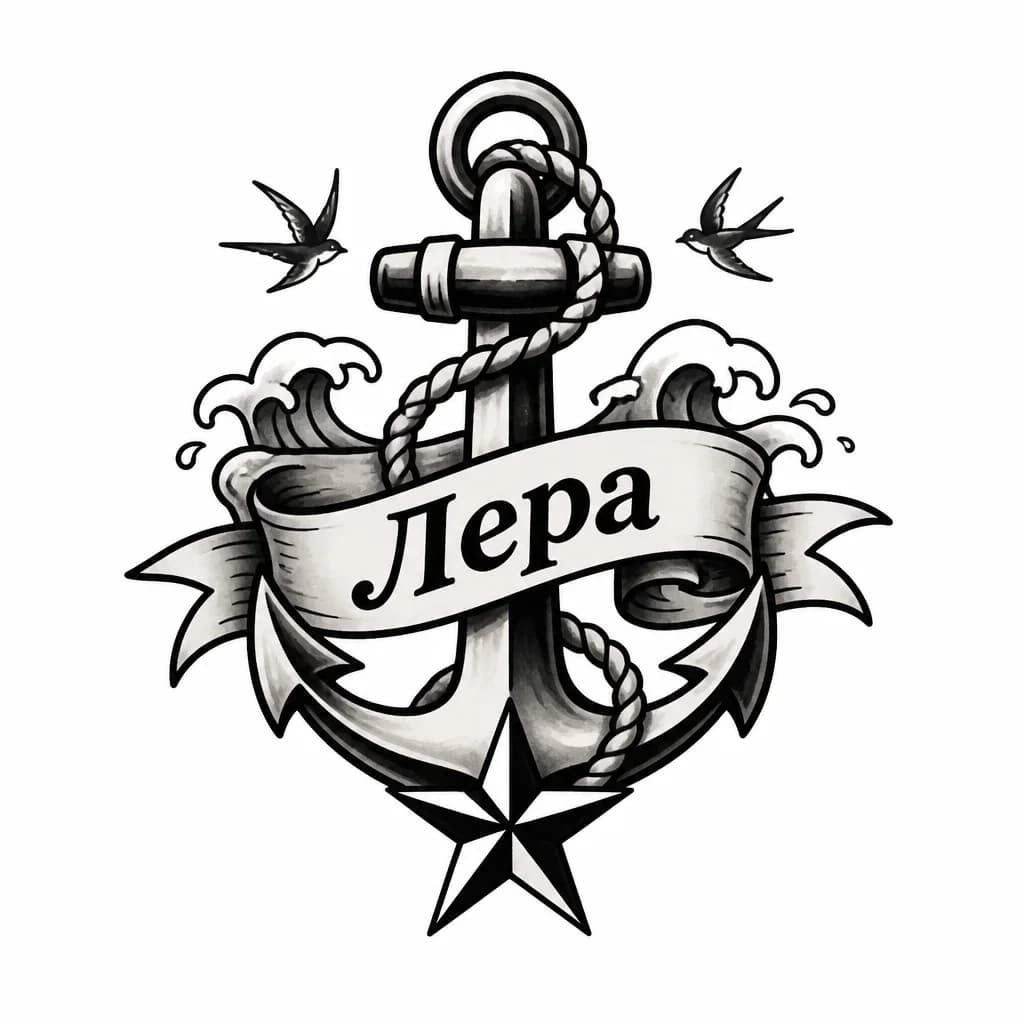 Тату эскиз: Лера 
