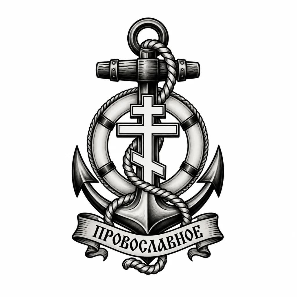 Тату эскиз: провославное  