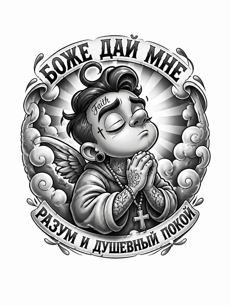 Тату эскиз: Рукав 