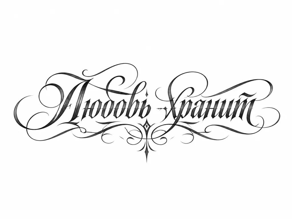 Тату эскиз: Необычное 