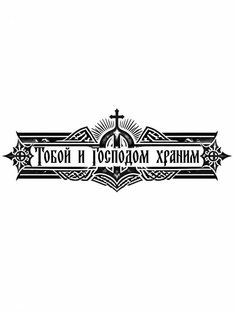 Тату эскиз: А