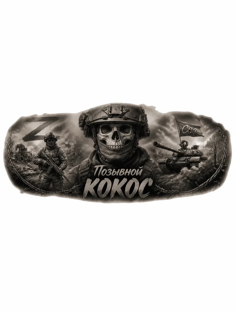 Тату эскиз: Сво