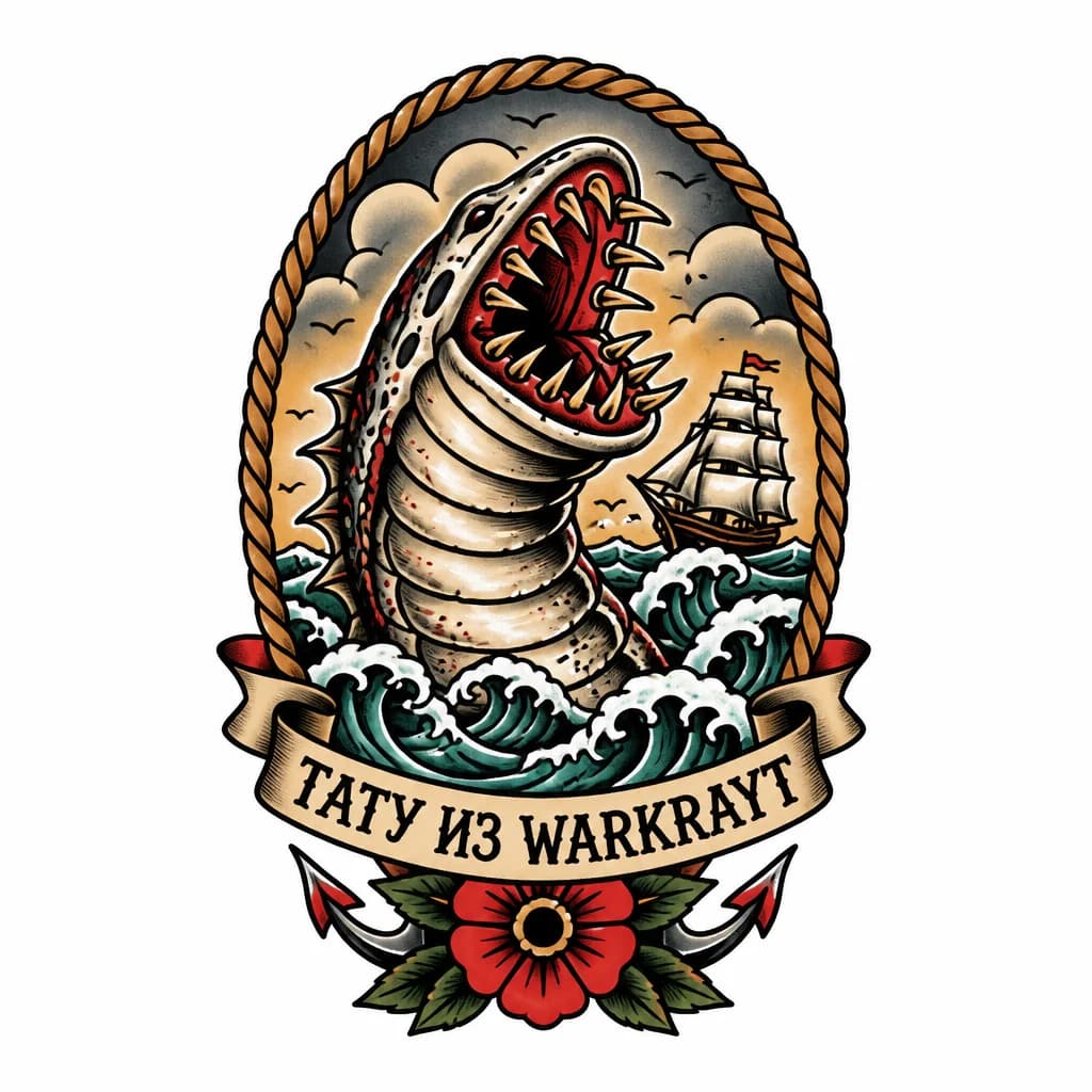 Тату эскиз: Тату из warkrayt 