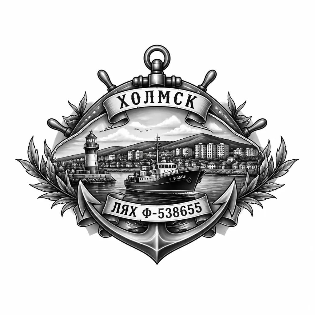 Тату эскиз: Холмск