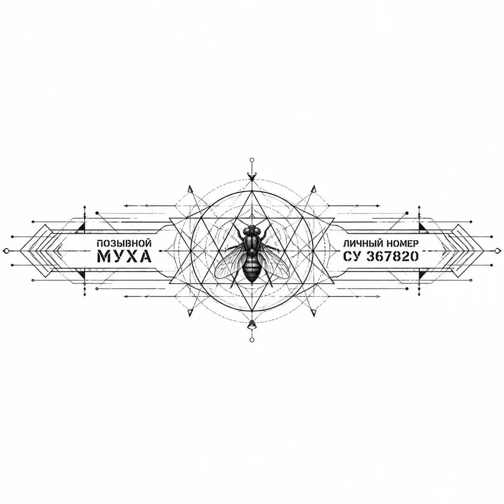 Позывной МУХА 
Личный номер СУ 367820