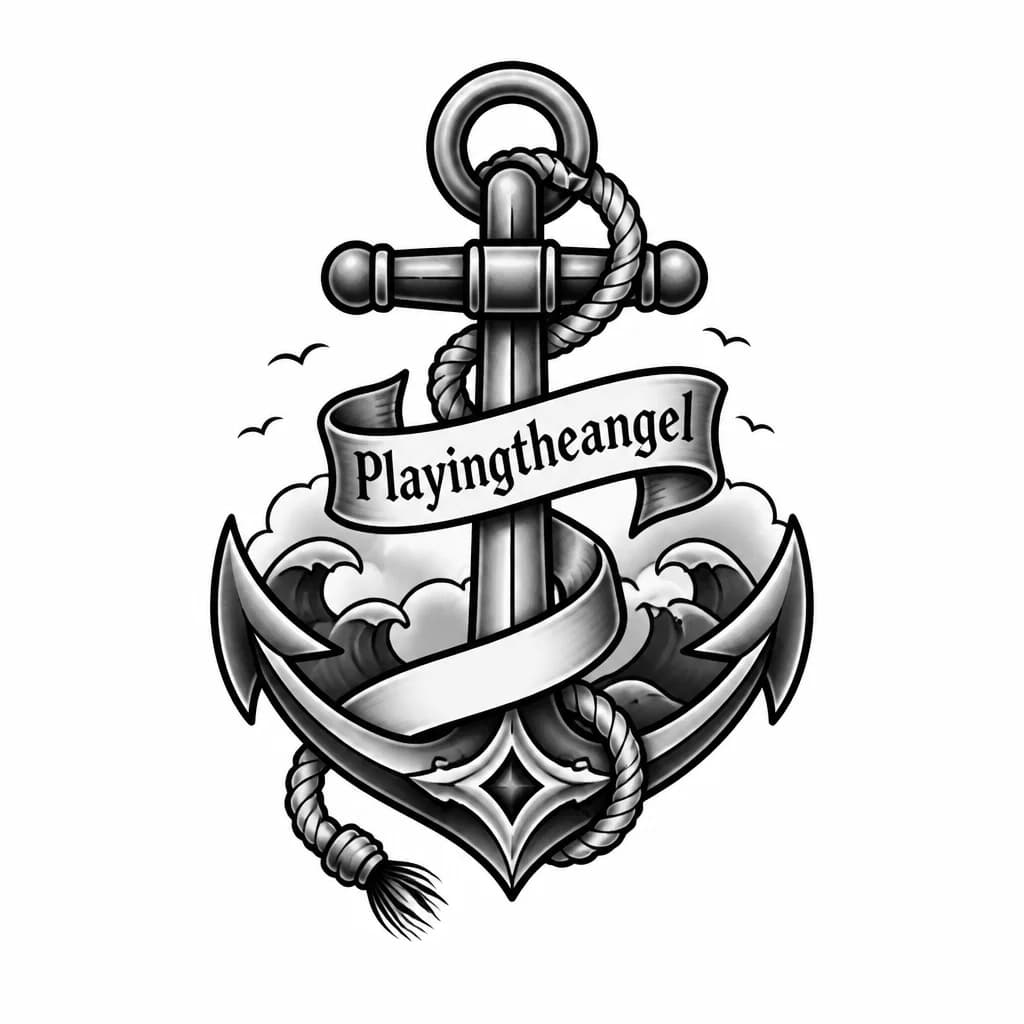 Тату эскиз: Playingtheangel
