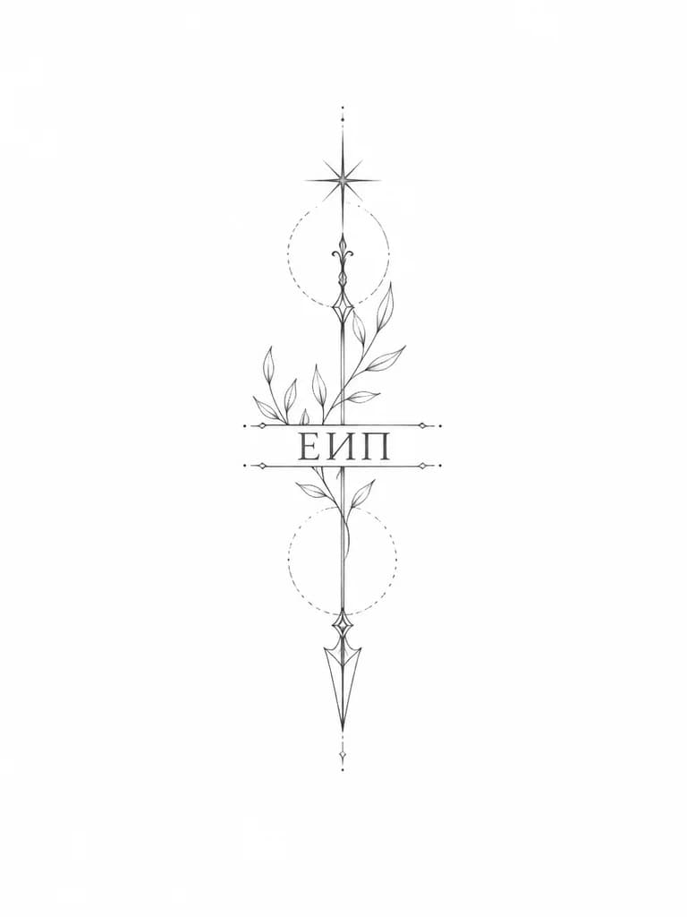 Тату эскиз: ЕИП